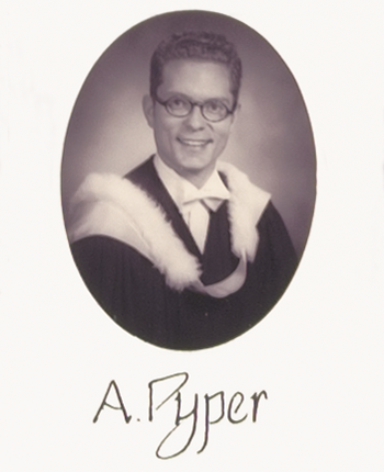 Andrew Pyper, class of 1995