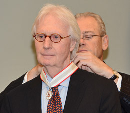Ronald G. Slaght '70 received his Law Society Medal 