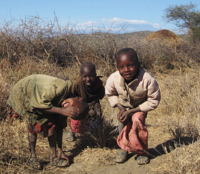 Masai children