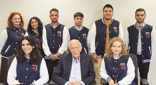 Peter Fuld Foundation scholars from Germany visit U of T Law